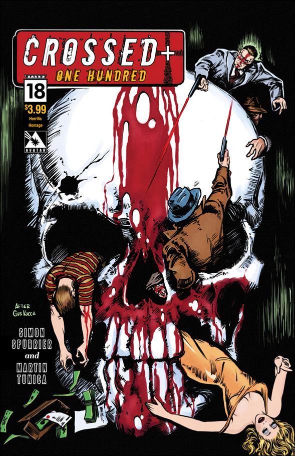Crossed Plus One Hundred issue 18-E Horrific Homage Cover