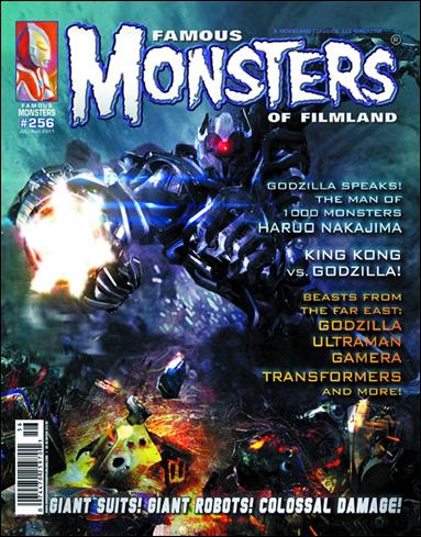 Famous Monsters of Filmland issue 256 Transformers Diamond Cover