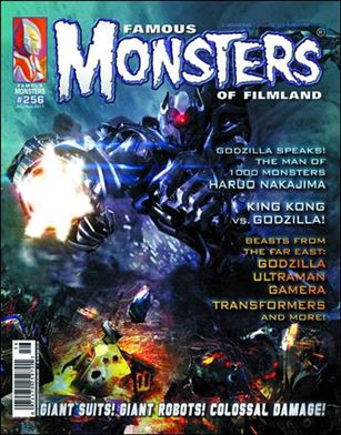 Famous Monsters of Filmland issue 256 Transformers Diamond Cover