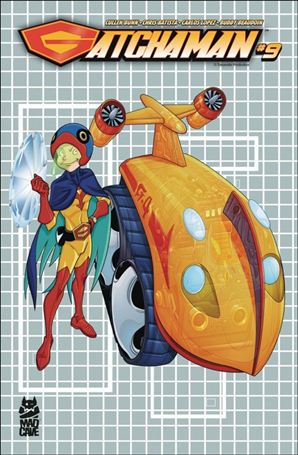 Gatchaman issue 9-B Chris Batista Jinpei And G-4 Cover