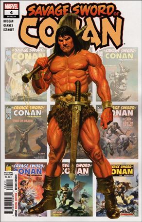 Savage Sword of Conan (2019) issue 4 Alex Ross Cover