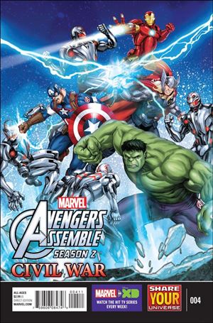 Marvel Universe Avengers Assemble: Civil War  Cover Image 2