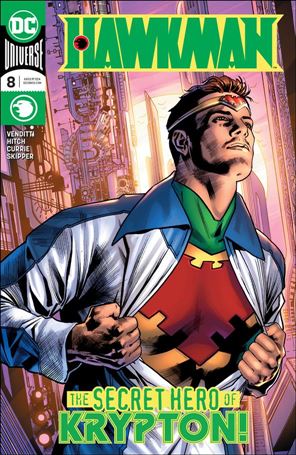 Hawkman (2018) issue 8 Bryan Hitch Cover