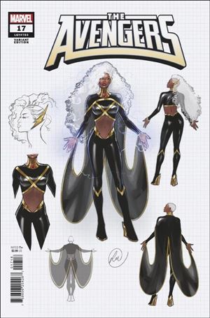 Avengers (2023) issue 17-G Lucas Werneck Design 1:10 Cover
