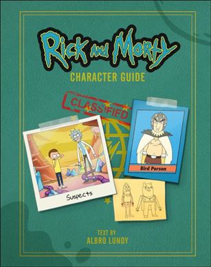 Rick and Morty Character Guide Cover Image 1