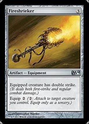 Magic the Gathering: 2014 Core Set (Base Set) card 210 Fireshrieker