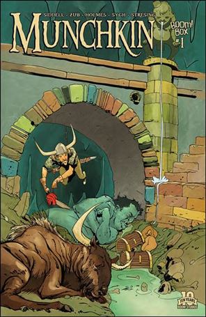 Munchkin issue 1-B Tyler Jenkins Cover