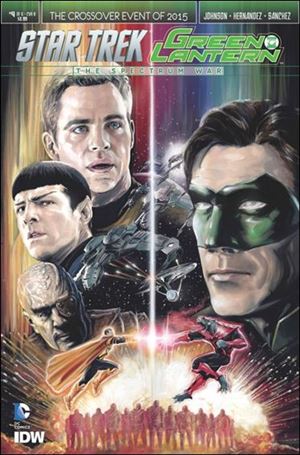 Star Trek/Green Lantern (2015) issue 4-B J.K. Woodward Cover