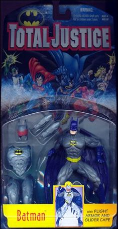 Total Justice figure 4 Batman (Flight Armor and Glider Cape)