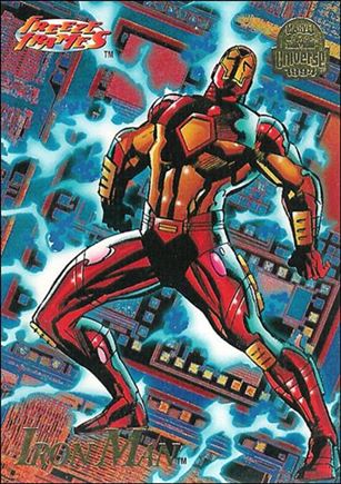 Marvel Universe: Series 5 (Base Set) card 8 Iron Man