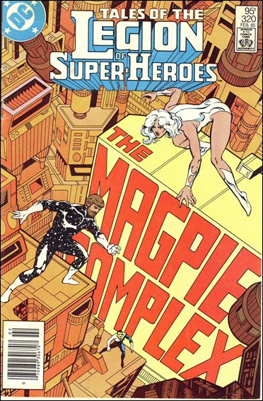 Tales of the Legion of Super-Heroes issue 320-B Canadian Price Cover