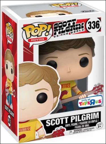 POP! Movies figure 336-B Scott Pilgrim (Plumtree T-Shirt) Toys R Us
