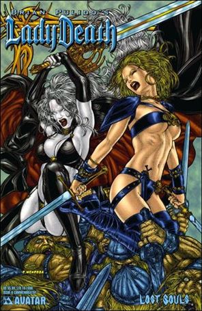 Brian Pulido's Lady Death: Lost Souls issue 0-I Commemorative Cover 1/1000