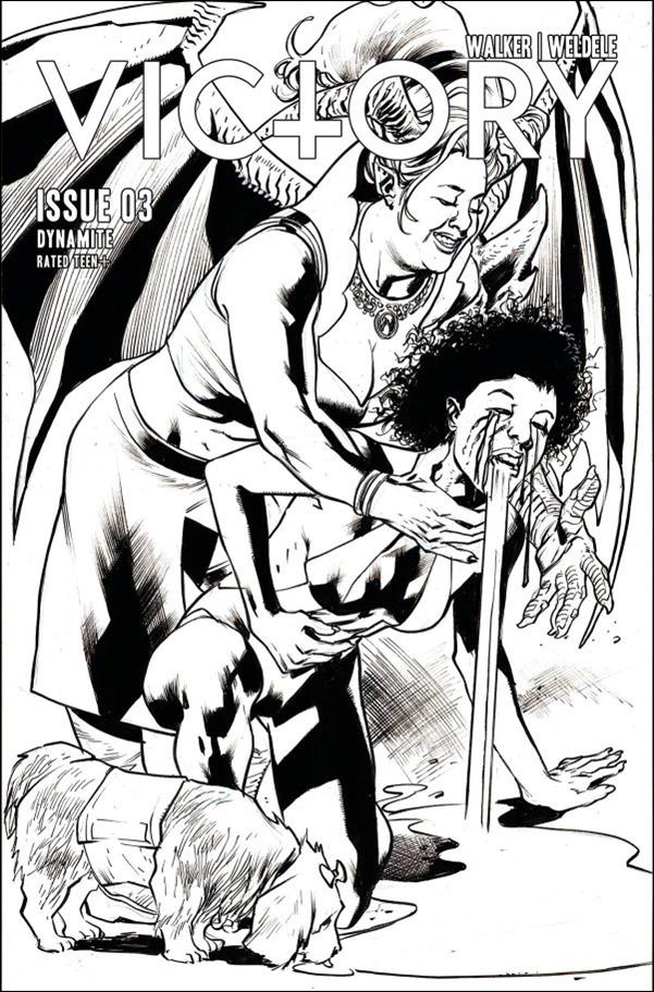 Victory (2023) issue 3-G Bryan Hitch 1:10 B&W Cover