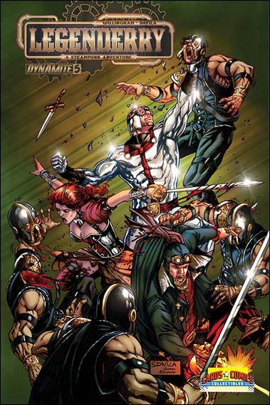 Legenderry: A Steampunk Adventure issue 5-E Sergio Davila Cards Comics & Collectibles Cover