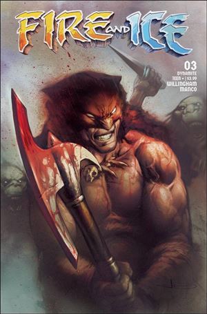 Fire and Ice issue 3-B Leonardo Manco Cover