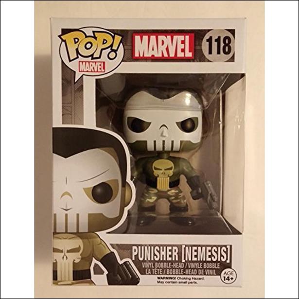 POP! Marvel figure 118 Punisher (Nemesis)