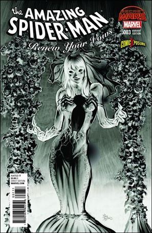 Amazing Spider-Man: Renew Your Vows (2015) issue 3-E Mike Deodato Jr. ComicXposure Negative Cover