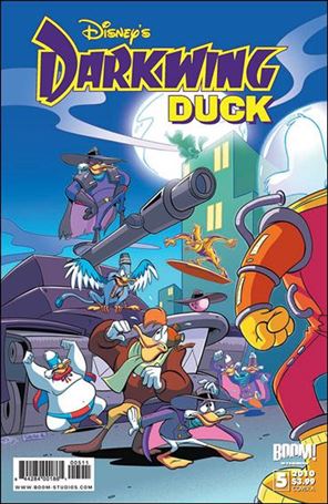 Darkwing Duck issue 5 Sabrina Alberghetti Cover