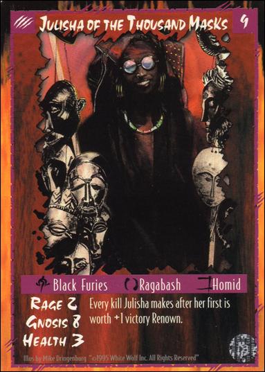 Rage Limited (Base Set) card 141 Julisha of the Thousand Masks 