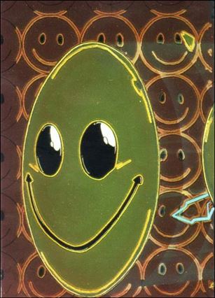 Evil Ernie Series II Chromium: Glow in the Dark (Base Set) card 67 Smiley's Secret Part 1