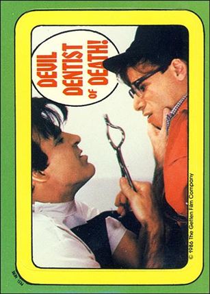 Little Shop of Horrors (Movie) (Base Set) card 42 Devil Dentist of Death!