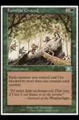 Magic the Gathering: 6th Edition (Base Set) card 228 Familiar Ground