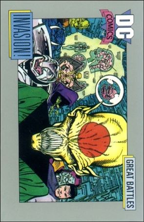 DC Cosmic Cards (Base Set) card 154 Invasion! Card A