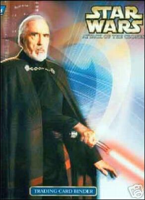 Star Wars: Attack of the Clones UK card 3-B Binder - Count Dooku