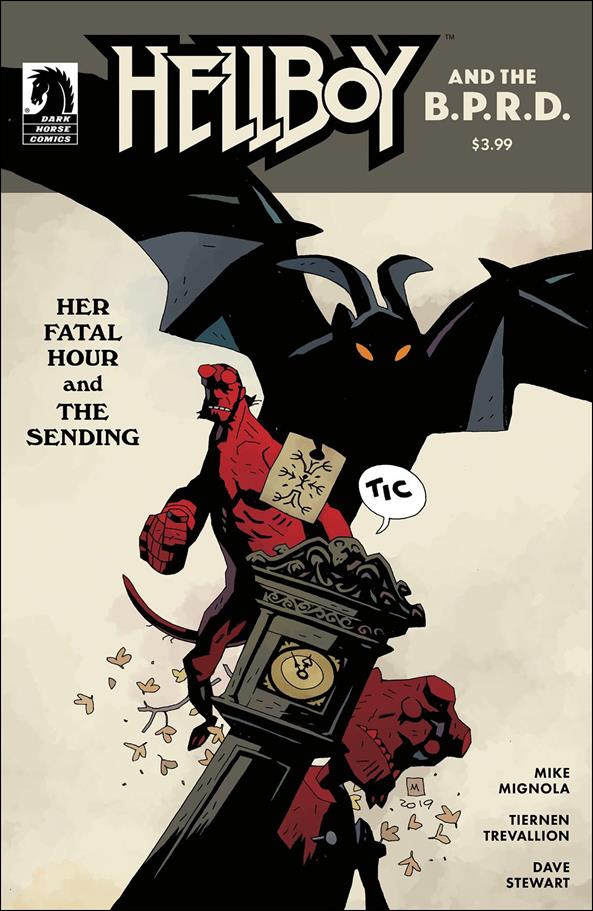 Hellboy and the B.P.R.D.: Her Fatal Hour and The Sending issue nn-B Mike Mignola Cover