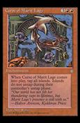 Magic the Gathering: Ice Age (Base Set) card 181 Curse of Marit Lage