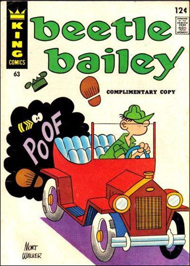 Beetle Bailey (1956) issue 63-B Complimentary Cover