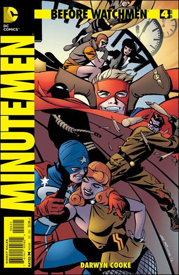 Before Watchmen: Minutemen issue 4-D Steve Rude 1:25 Cover