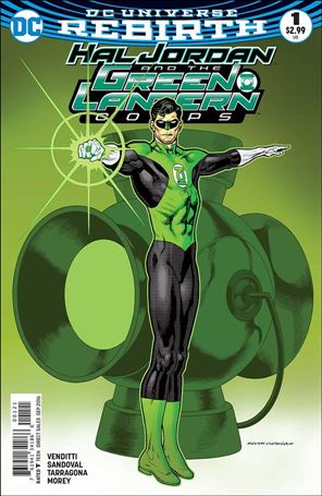 Hal Jordan and the Green Lantern Corps issue 1-B Kevin Nowlan Cover