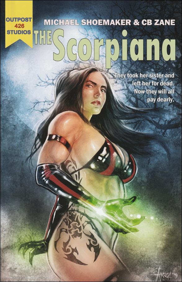 Scorpiana issue 2-D Erwin J. Arroza "Pulp" Cover