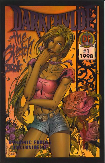 Darkchylde Sketchbook issue 1-C Darkchrome Fan Club Cover 1/15000