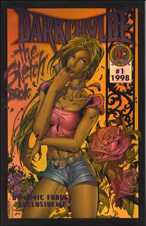 Darkchylde Sketchbook issue 1-C Darkchrome Fan Club Cover 1/15000
