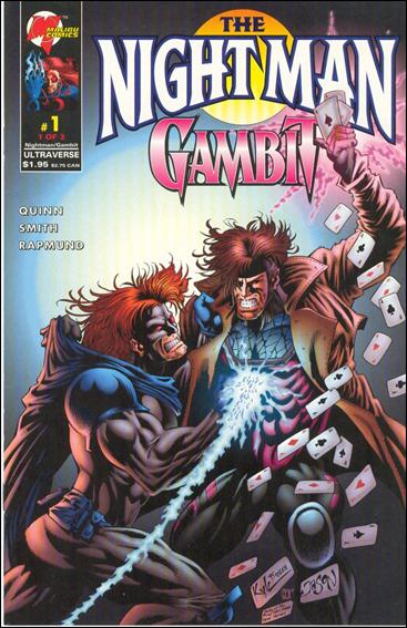 Night Man/Gambit issue 1-B Kyle Hotz Cover
