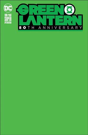 Green Lantern 80th Anniversary 100-Page Super Spectacular issue 1-J Green Blank/Sketch Cover