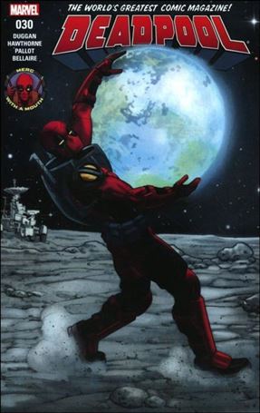 Deadpool (2016) issue 30  Nathaniel Hawthorne Wraparound Cover