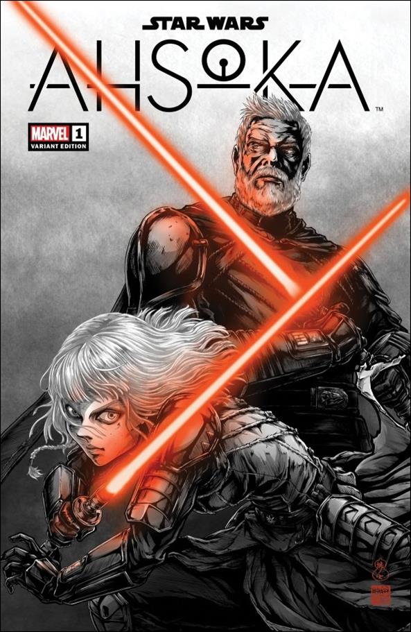 Star Wars: Ahsoka issue 1-K Takashi Okazaki Retailer Trade Dress Cover 1/3000