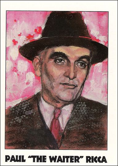 True Crime II (Base Set) card 112 Paul "The Waiter" Ricca
