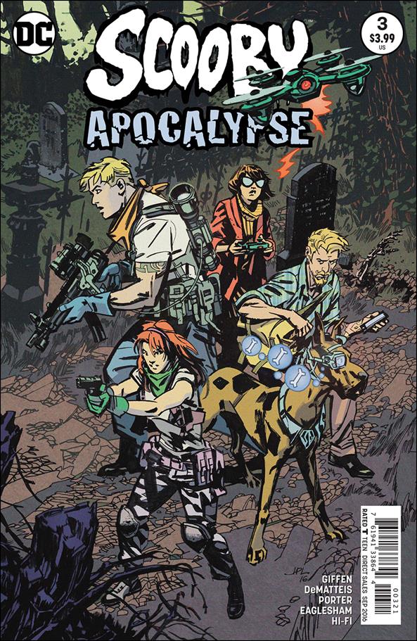 Scooby Apocalypse issue 3-B John Paul Leon Cover