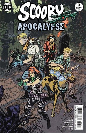 Scooby Apocalypse issue 3-B John Paul Leon Cover