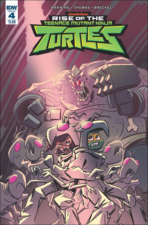 Rise of the Teenage Mutant Ninja Turtles issue 4 Andy Suriano Cover