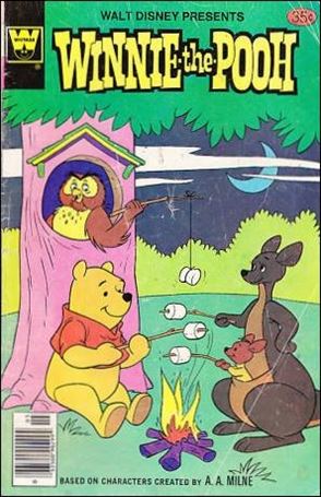 Walt Disney Winnie the Pooh issue 6-B Whitman Cover