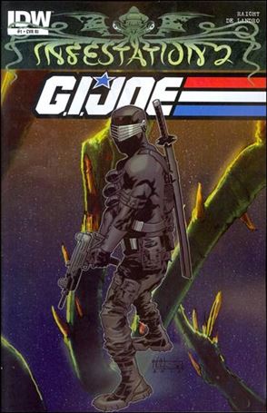 Infestation 2: G.I. Joe issue 1-C Valentine de Landro and Livio Ramondeli 1:10 Cover