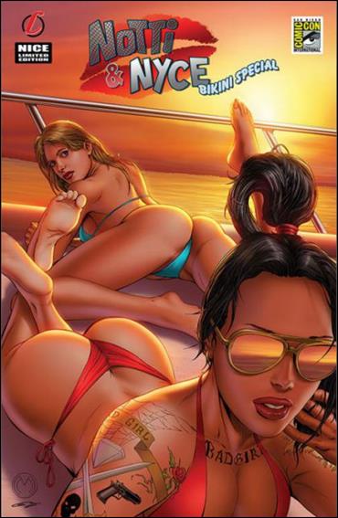 Notti & Nyce Bikini Special issue 1-L Marat Mychaels SDCC Nice Cover 1/150