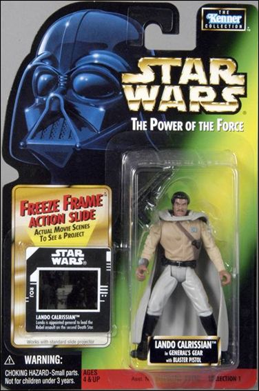 Star Wars: The Power of the Force 2 3 3/4" Basic Action Figures figure 57-B Lando Calrissian (General) (Saelt-Marae) w/ FF