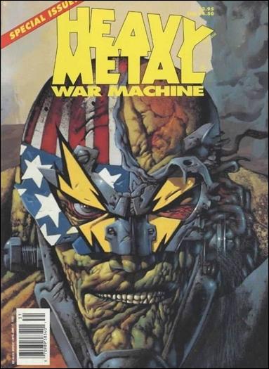 Heavy Metal:  War Machine issue 1 Simon Bisley Cover